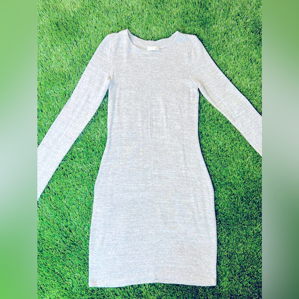 Wilfred free long sleeve gray casual dress